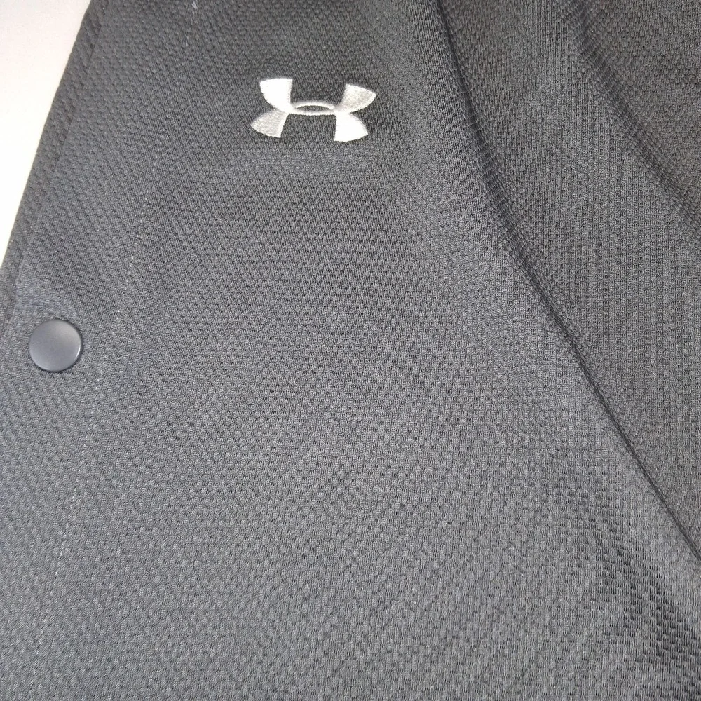 Under Armour Mens XL HeatGear Loose Fit Gray Woven Track Pants XL